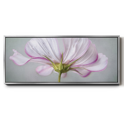 Textured Floral - Floater Framed Canvas Print