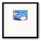 Colorful Rowboat II - Double Matboard Framed Print