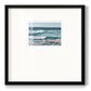Ocean Breakers I - Double Matboard Framed Print