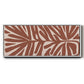 Terra Cotta Block Palms IV - Floater Framed Canvas Print