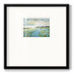 Winding Stream Premium Framed Print Double Matboard