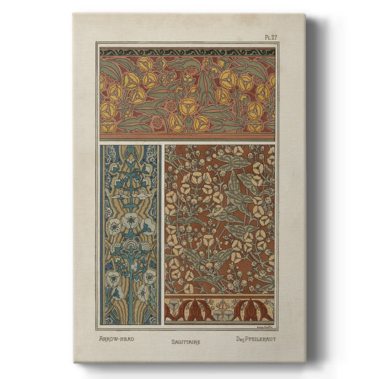Nouveau Decorative II - Canvas Art Print