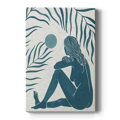 Moon Gazer II - Canvas Art Print