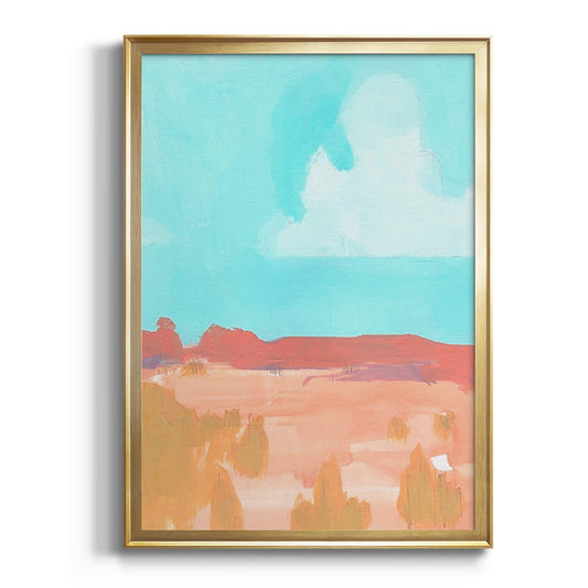 Wide Open Spaces I - Modern Framed Canvas Print