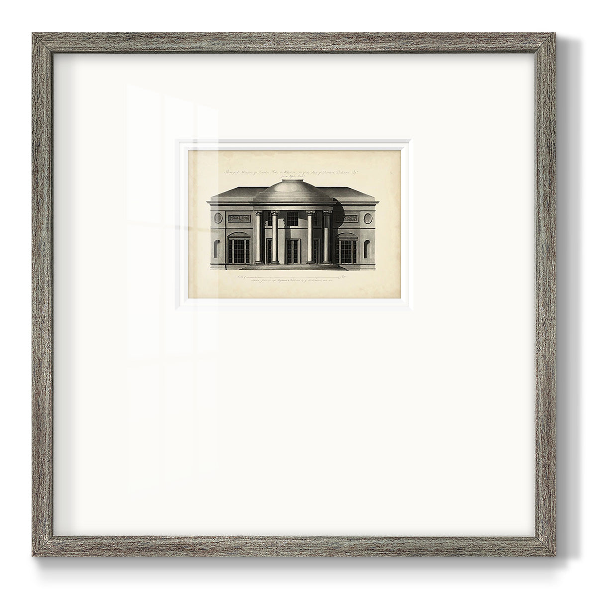 Richardson Architecture III Premium Framed Print Double Matboard