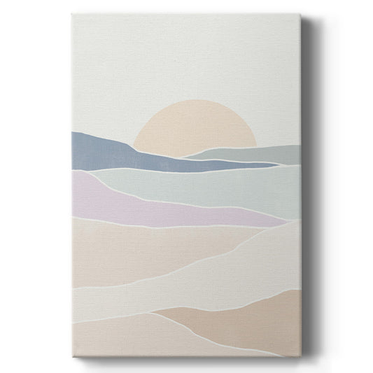 Wave Tableau II Premium Gallery Wrapped Canvas - Ready to Hang