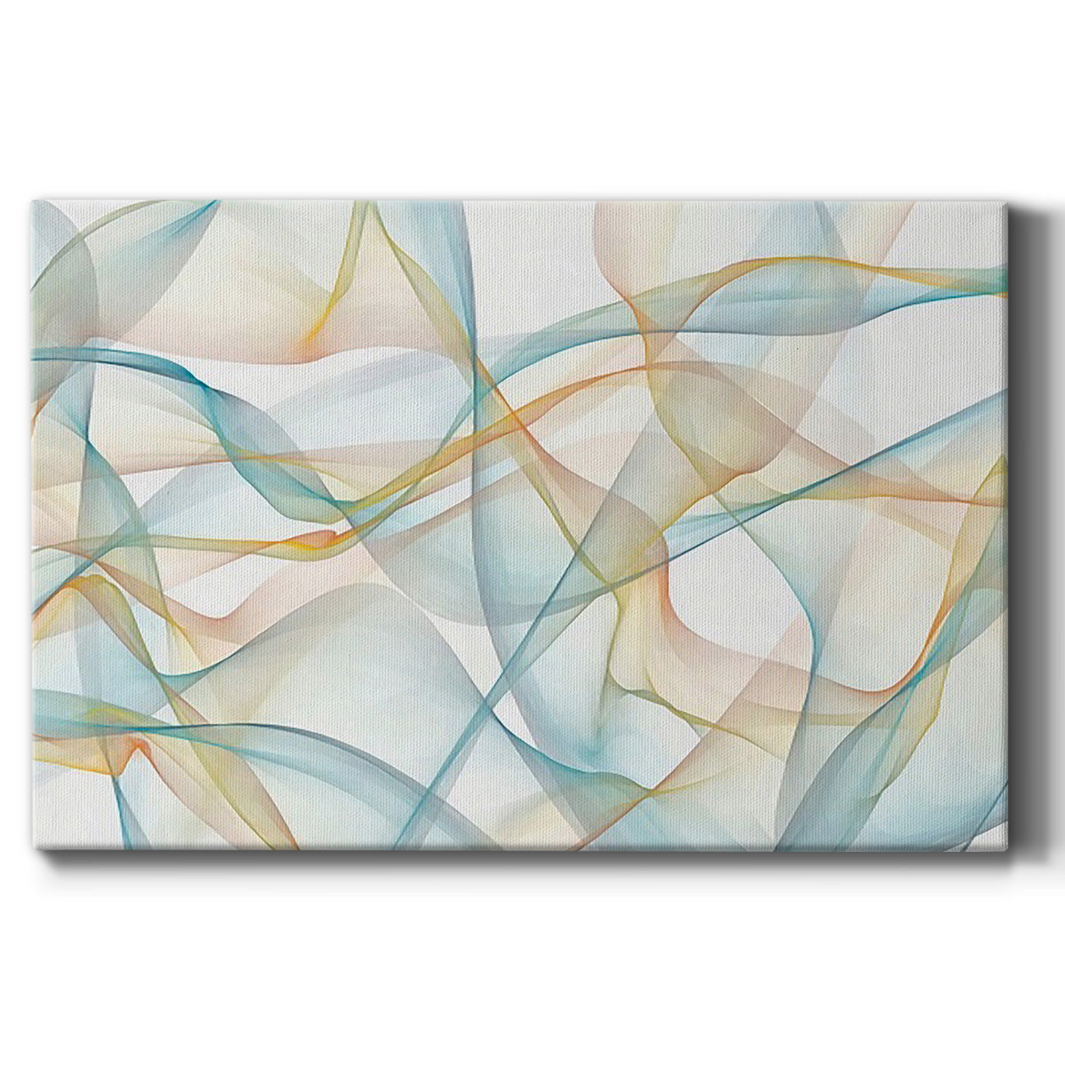 Curves and Waves VI - Canvas Art Print