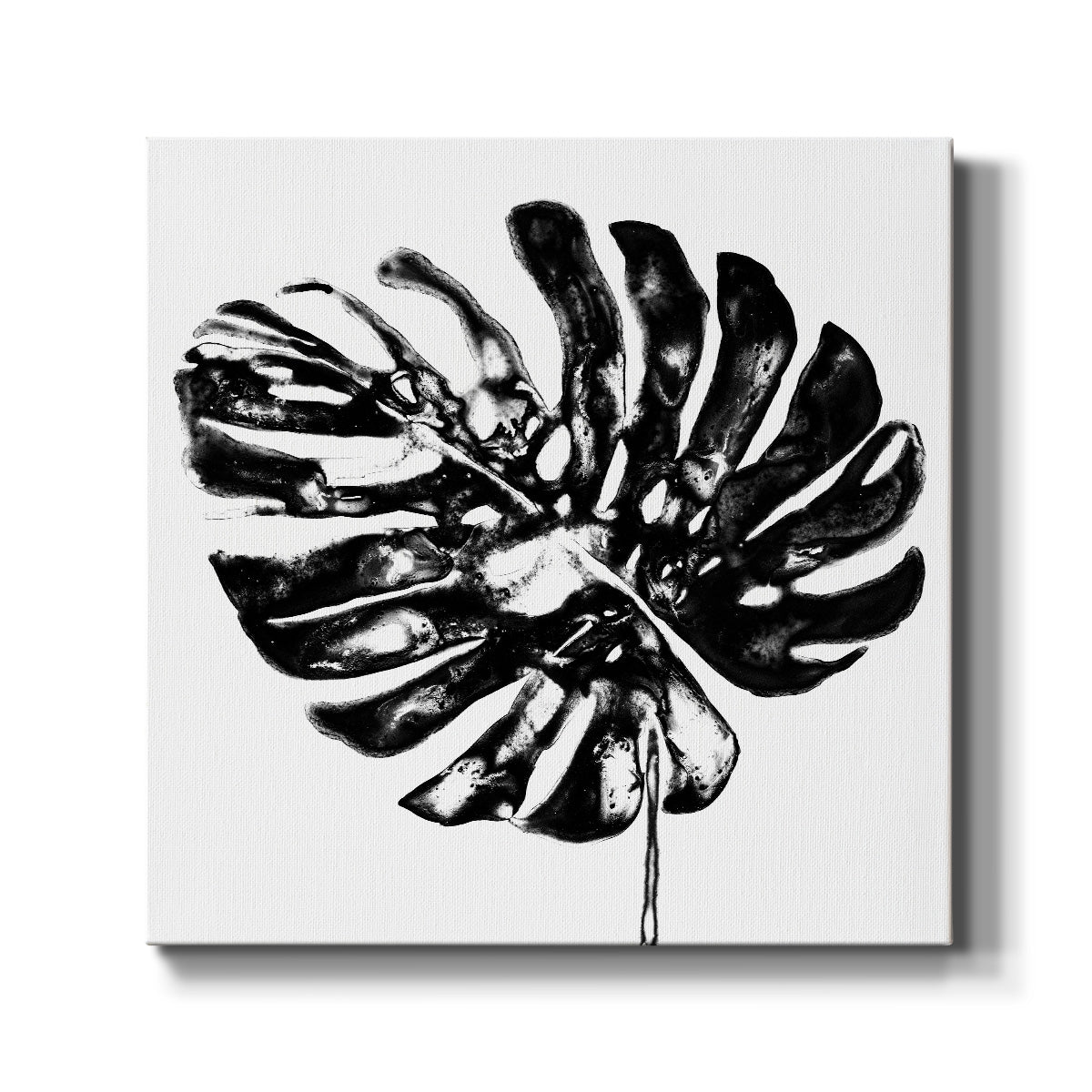 Monochrome Tropic V - Canvas Art Print
