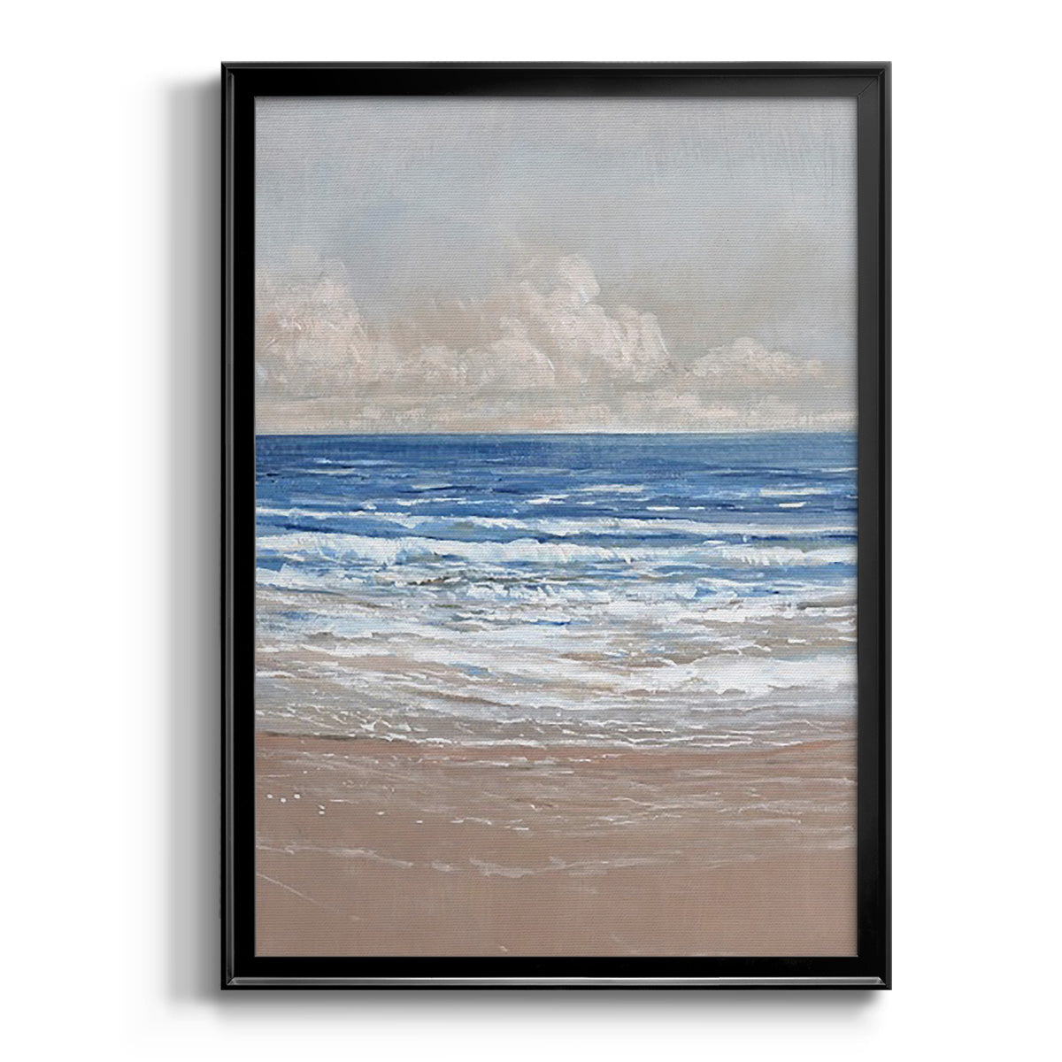 Stress-Free II - Modern Framed Canvas Print