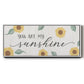 You Are My Sunshine - Floater Framed Canvas Print