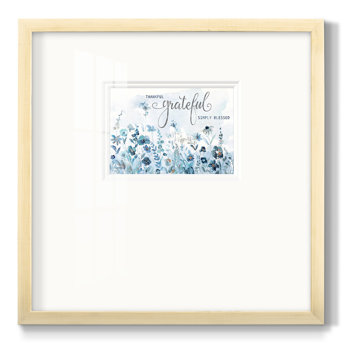 Glittering Meadow - Double Matboard Framed Print