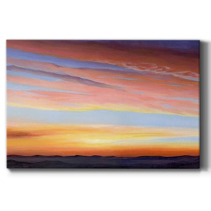 Ignited Dusk III - Canvas Art Print