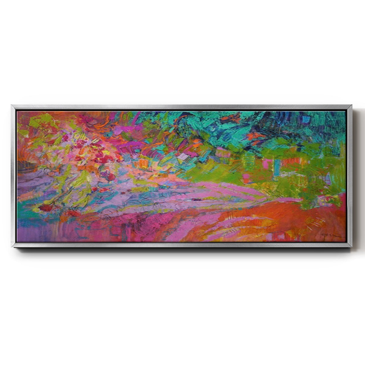 Passion Diva - Floater Framed Canvas Print