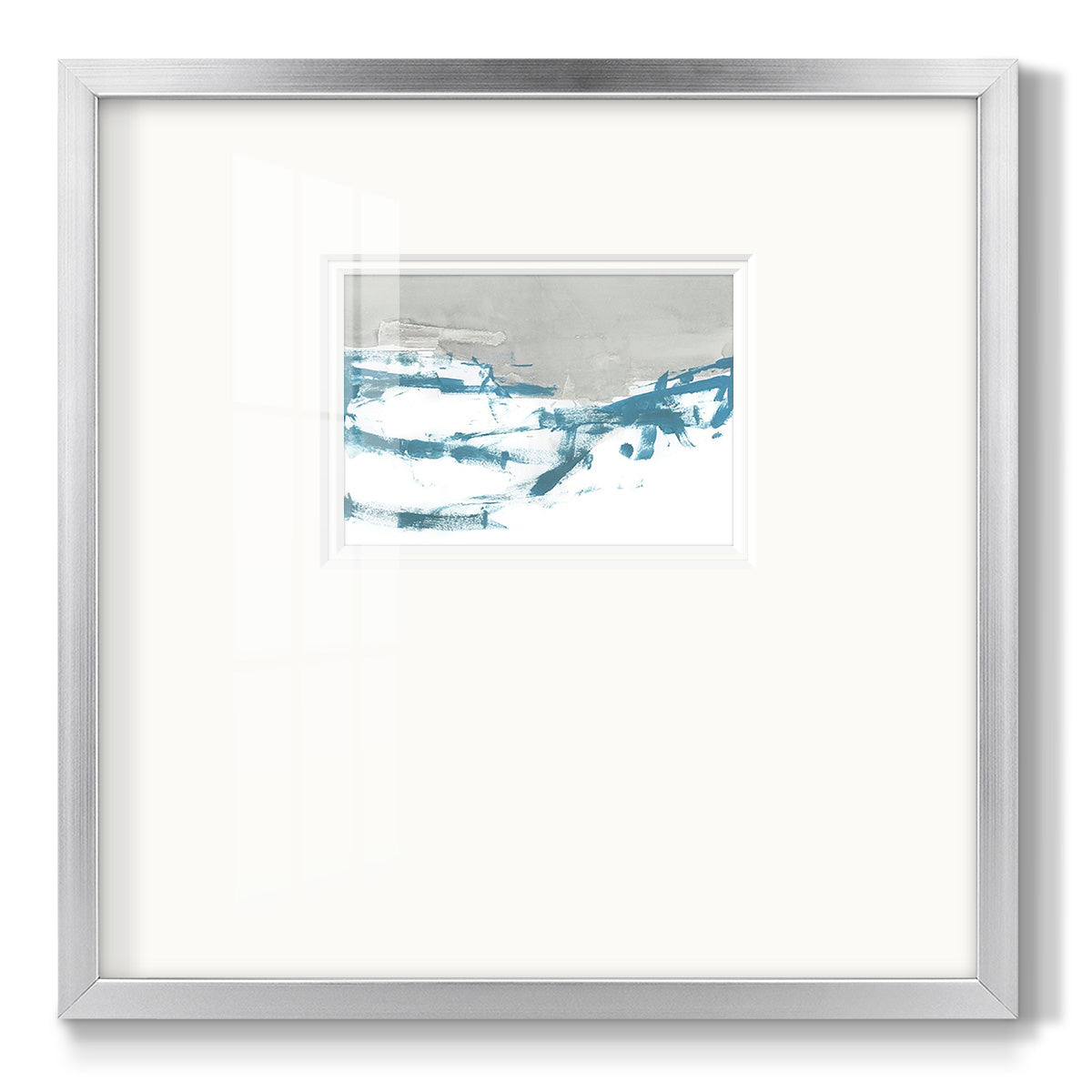 Meta Land III Premium Framed Print Double Matboard