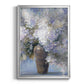 Lavender Explosion Revisited - Modern Framed Canvas Print