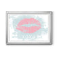 XOXO in Color Premium Framed Print - Ready to Hang