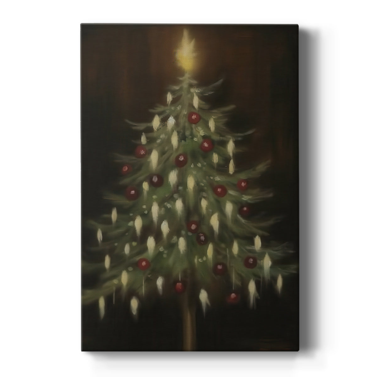Amber Hearth Carol - Canvas Art Print