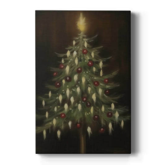 Amber Hearth Carol - Canvas Art Print