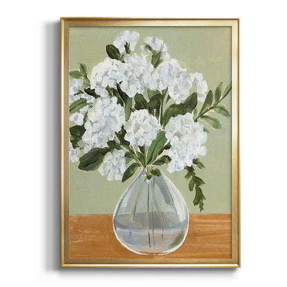 Vased Viburnum I - Modern Framed Canvas Print