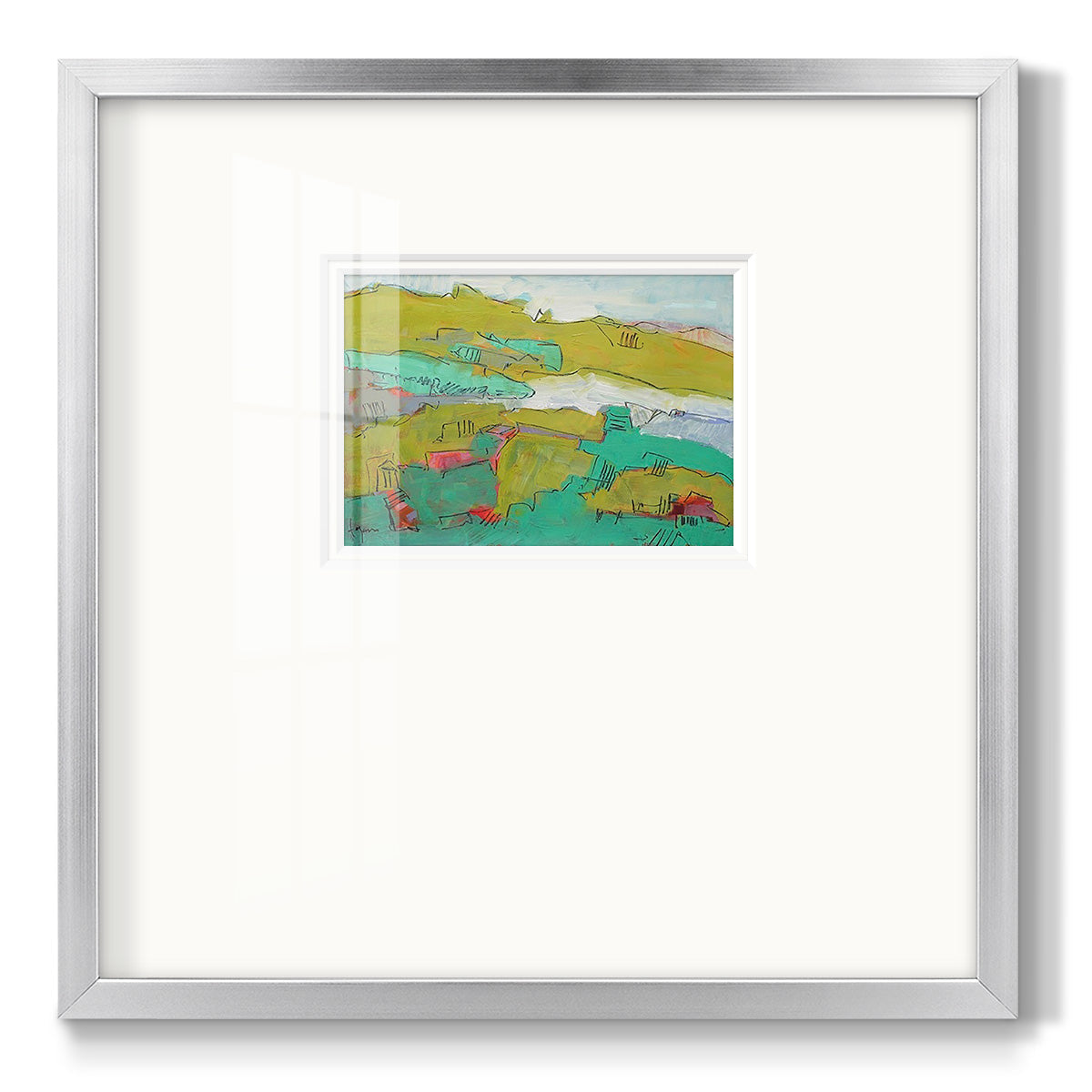 Carry No Secrets - Double Matboard Framed Print