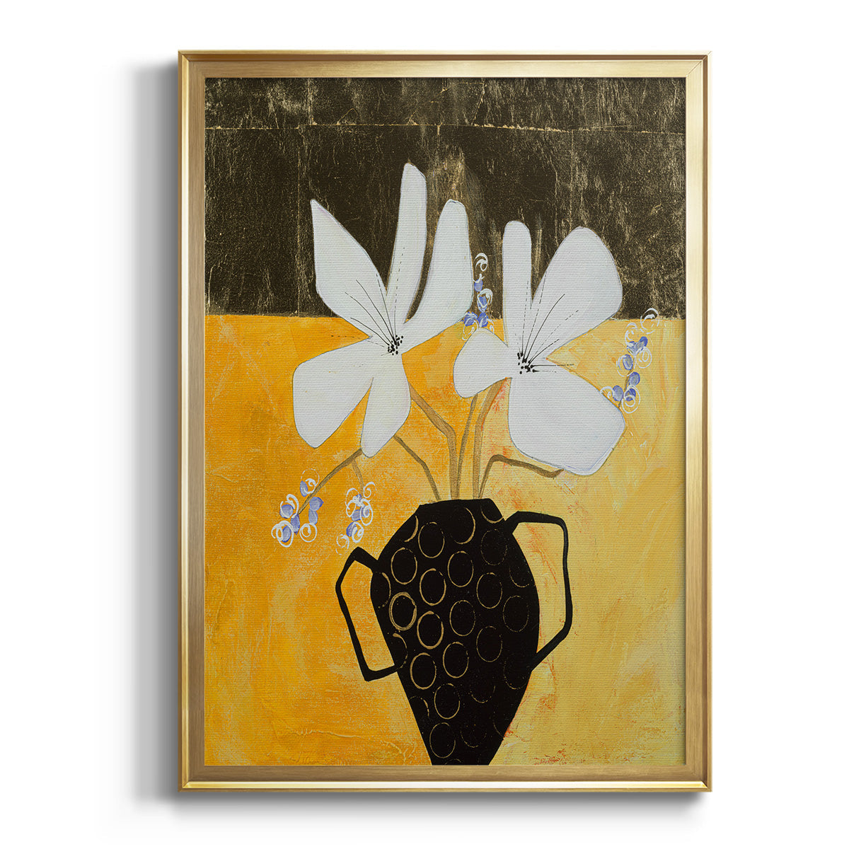 Enjoying The Company We Keep - Modern Framed Canvas Print