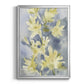 Forsythia Blooms I - Modern Framed Canvas Print