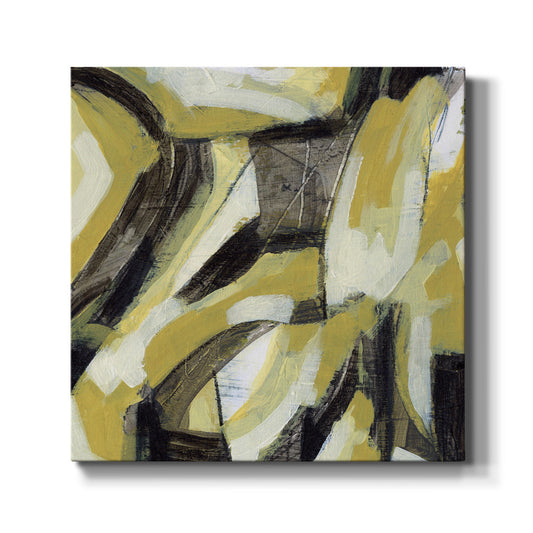 Citron Rhythm II - Canvas Art Print