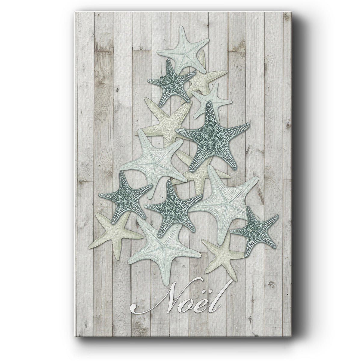 Coastal Christmas IV - Gallery Wrapped Canvas