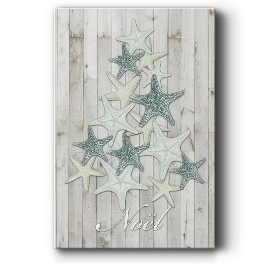 Coastal Christmas IV - Gallery Wrapped Canvas