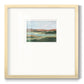 Autumn River Crossing I - Double Matboard Framed Print