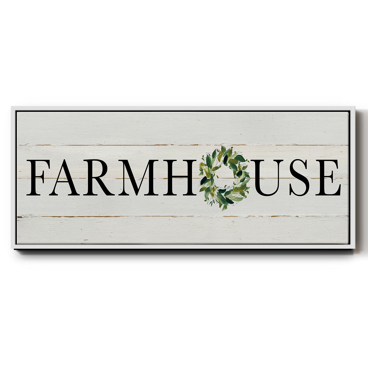Farmhouse - Floater Framed Canvas Print