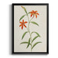 Flowers of the Seasons III - Modern Framed Canvas Print