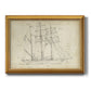 Sailboat Blueprint I Premium Framed Canvas- Ready to Hang