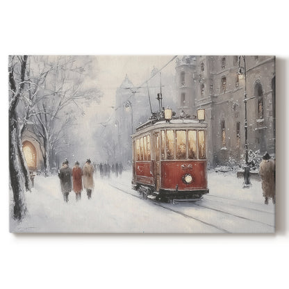 Frostlit Blessing of Eve - Canvas Art Print