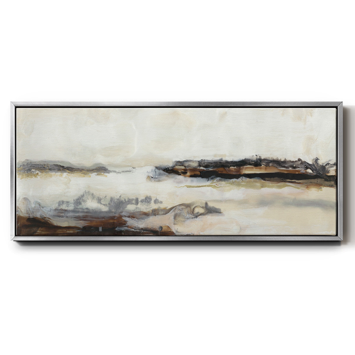 Joyful Horizon II - Floater Framed Canvas Print