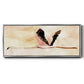 Touching Down I - Floater Framed Canvas Print