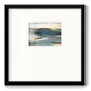 Coastal Bluffs - Double Matboard Framed Print