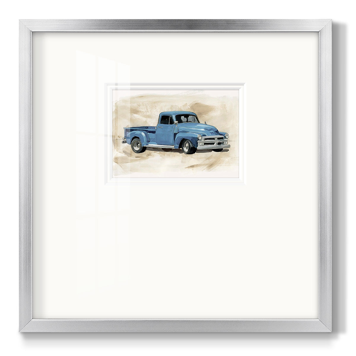 Pickup I Premium Framed Print Double Matboard