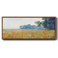 Oat and Poppy Field, 1890 - Floater Framed Canvas Print