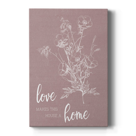 Love Home - Canvas Art Print