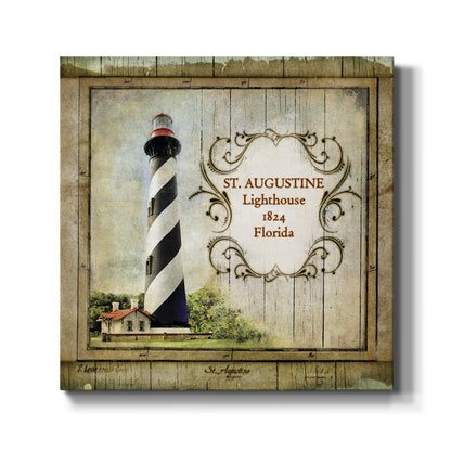 Florida Lighthouse IX - Canvas Art Print