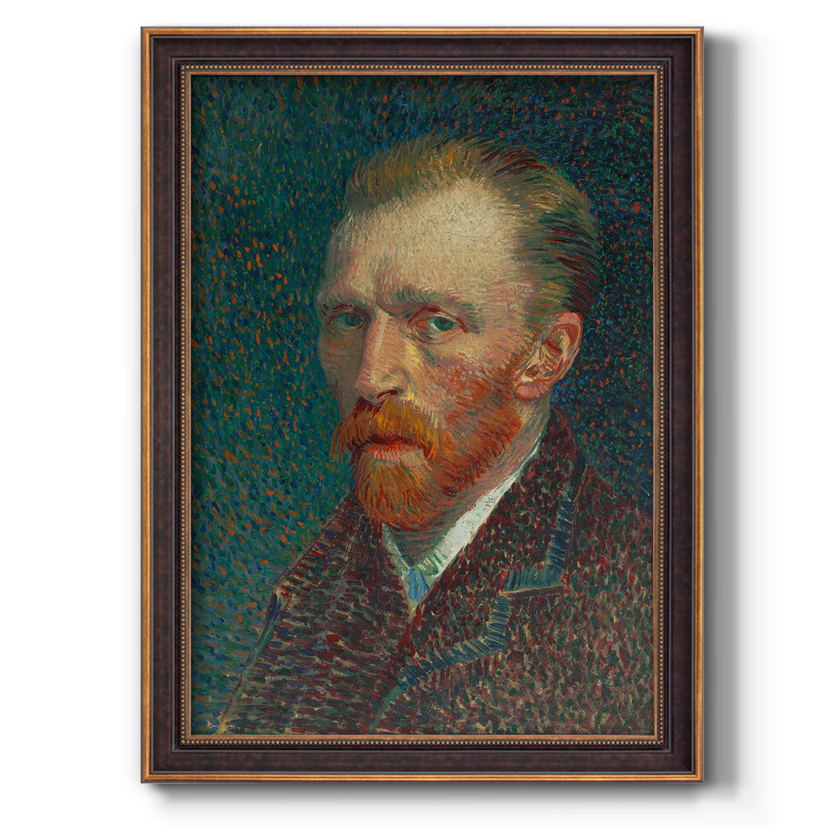 Self-Portrait, 1887 - Ornate Framed Canvas Print