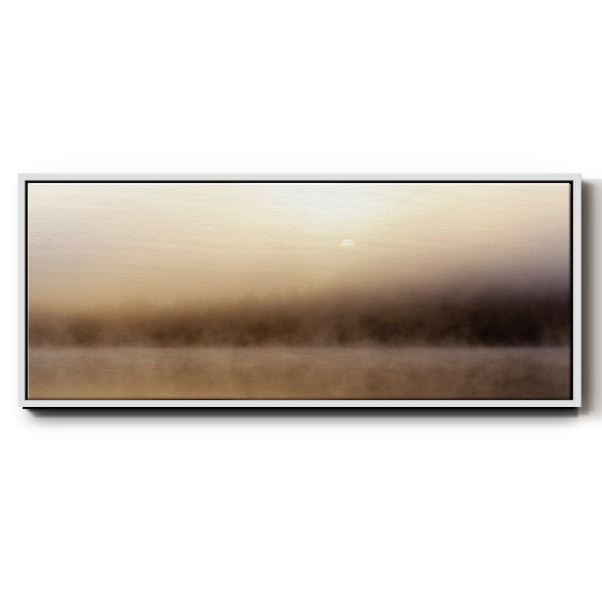 Break of Dawn - Floater Framed Canvas Print