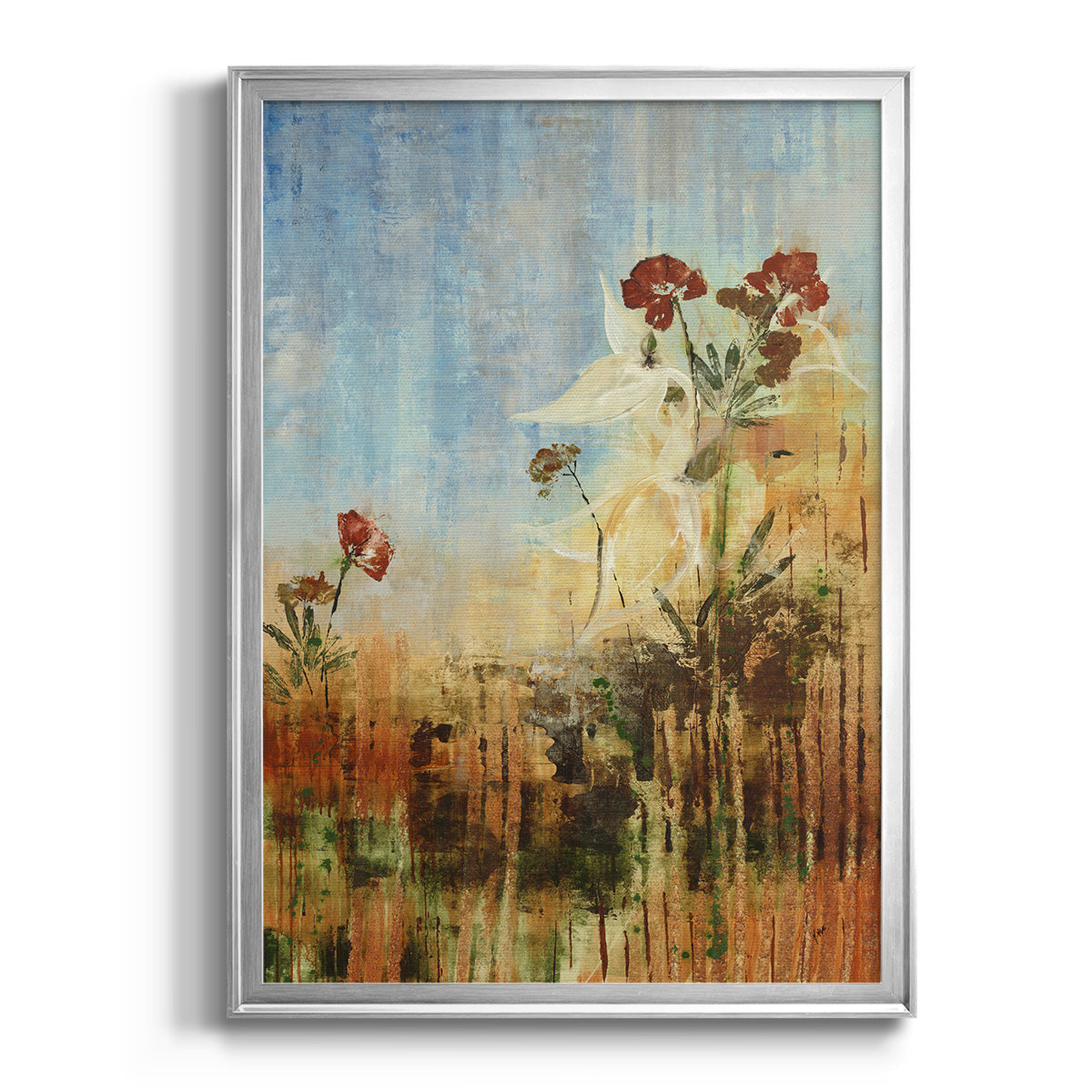 Dedicated to Spring - Modern Framed Canvas Print