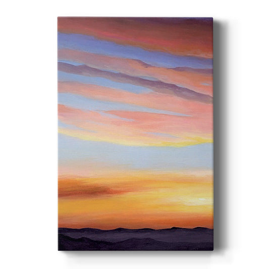 Ignited Dusk I - Canvas Art Print