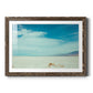 Salt Flat Walk I - Barnwood Framed Art Print