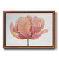 Single Pink Bloom I Premium Framed Canvas- Ready to Hang