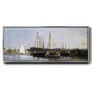 Pleasure Boats, 1872 - Floater Framed Canvas Print