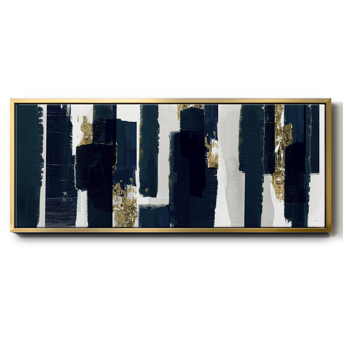 Brooklyn Walk - Floater Framed Canvas Print