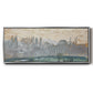 Winter Landscape with Evening Sky, 1870 - Floater Framed Canvas Print